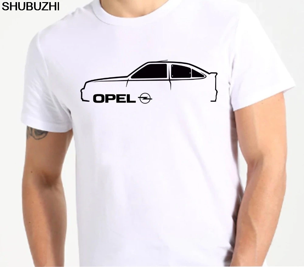 

cotton Fashion Summer T-shirt Germany Classic Legend Car opel kadett. Casual Short Sleeve sbz5426