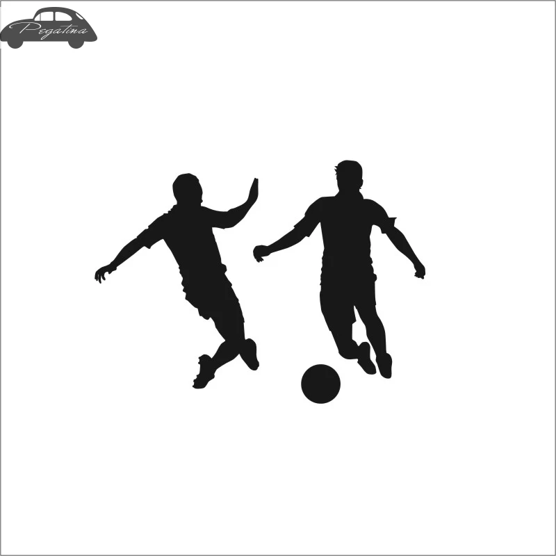 Football Player Sticker Sports Soccer Car Decal Helmets Kids Room Name Posters Vinyl Wall Decals Football Sticker