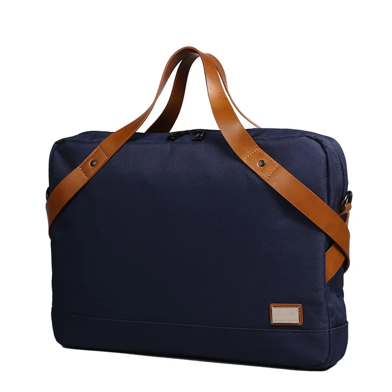 Серия dpark NewGroup Портативная сумка на плечо KUMON для 14/15 дюймового ноутбука портфель мужские сумки Сумка через плечо с плечевым ремнем - Цвет: Blue