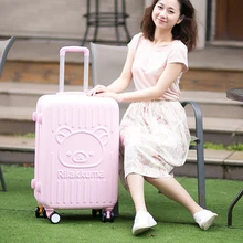 Travel tale 2" дюймов АБС розовый чемодан для багажа на колесиках Спиннер дешевые ручной клади масштабных дорожных чемоданов, для девочек