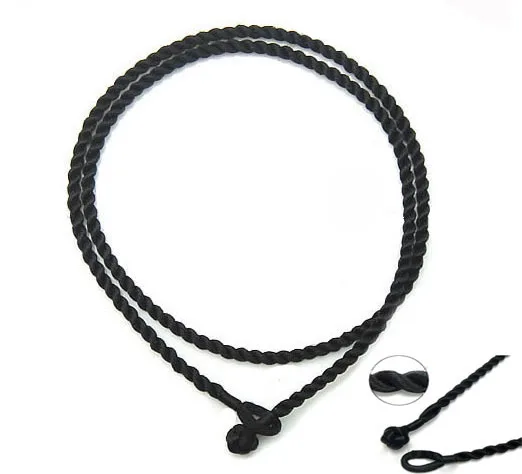 20pcs-lot-2mm-black-18-Silk-Cord-Twist-Thread-Necklace-Fit-European-Charms-beads-pendant-jewelry
