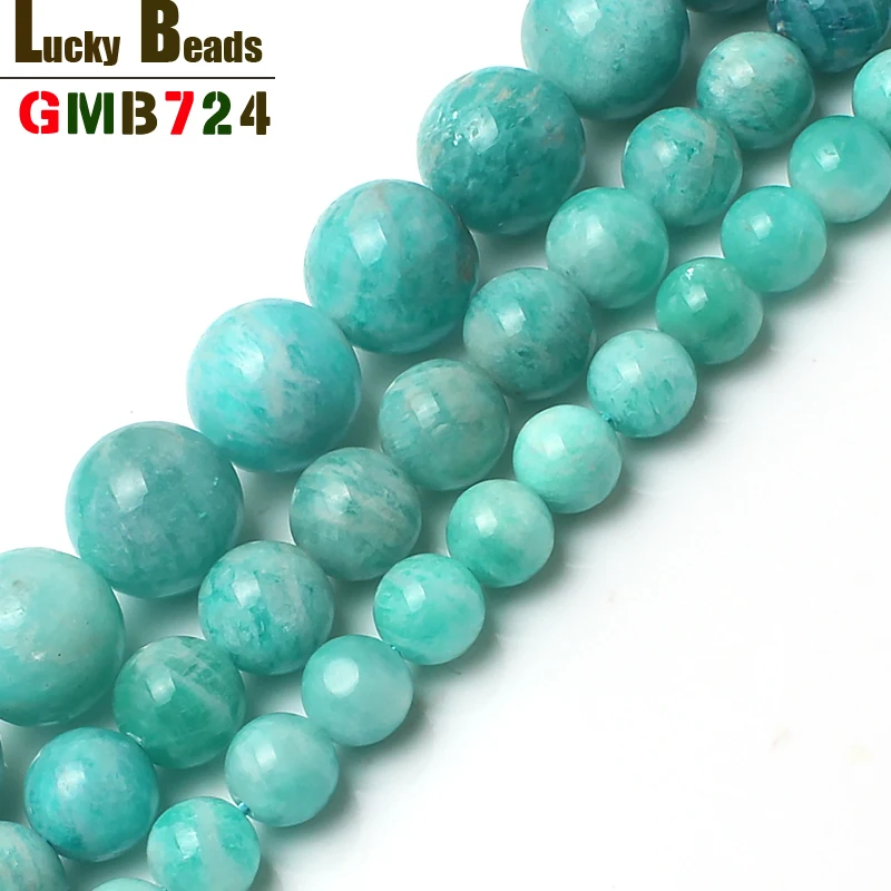 

natural gem beads genuine amazonite round stone beads for jewelry making 15inches/strand 6/8/10mm pick size free shipping