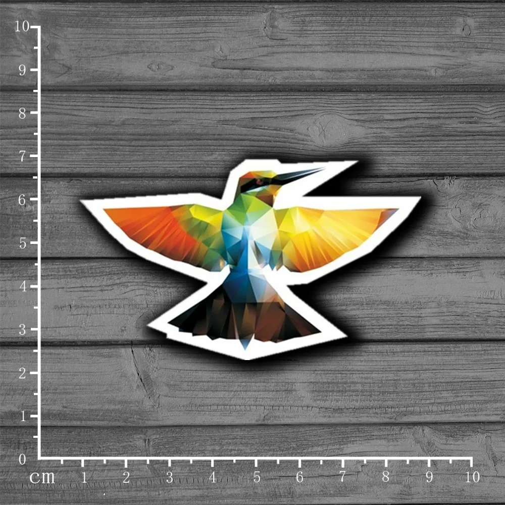

Color stereo humming bird Stationery Graffiti Suitcase Kids Sticker Decor For Ablum Scrapbooking Laptop Notebook Sticker[Single]