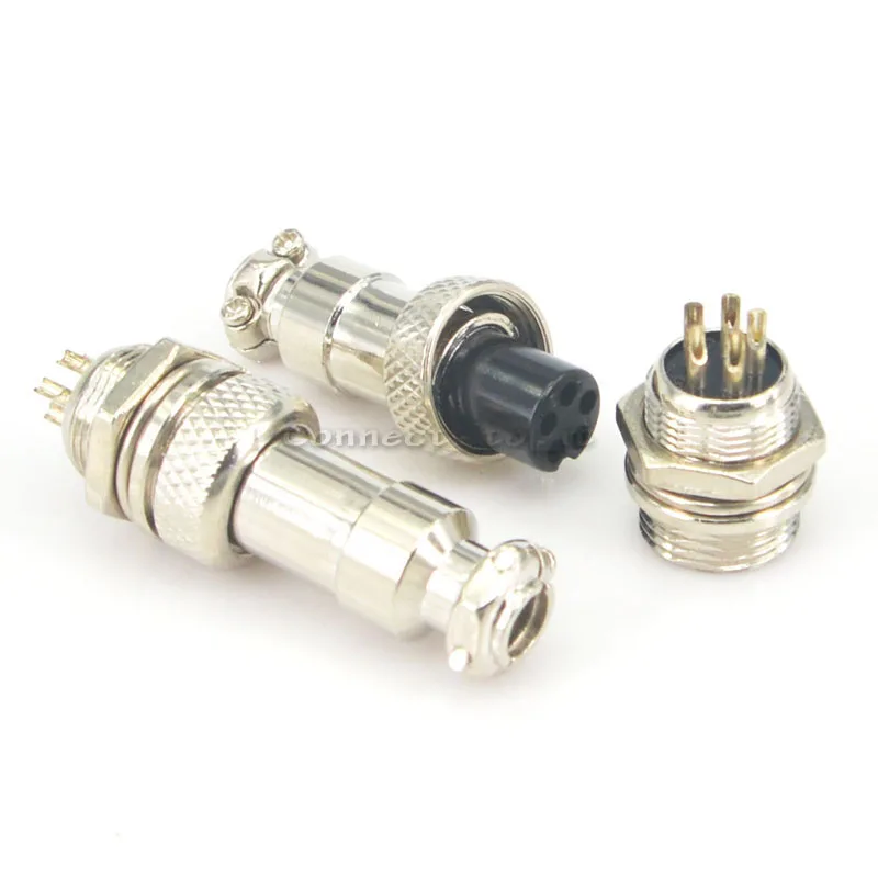 XLR aviation connector 5 Pin Plug type wire aviation Connector 5 Pin