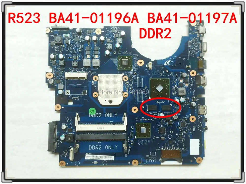 Для samsung NP-R523 R523 материнская плата BA92-06013B BA92-06013A материнская плата BA41-01196A BA41-01197A BA41-01198A HD5470 DDR2