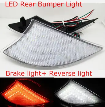 

Crystal Lens LED Rear Bumper Reflector light Brake Stop Light Rear fog reverse light for Lexus IS250 IS300 IS350 XE30 2014-2015