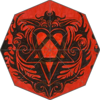 

HIM His Infernal Majesty Custom Umbrella Fashion Design Umbrella For Man And Women High Quality Drop Shipping Hot Sale T#-bwel0p
