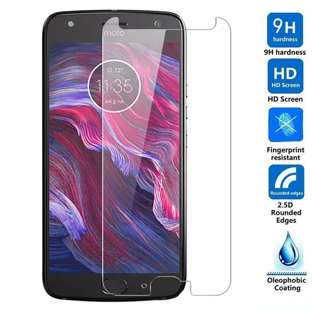 10Pcs/Lot 2.5D Tempered Glass For Motorola X4 Screen Protector Film For