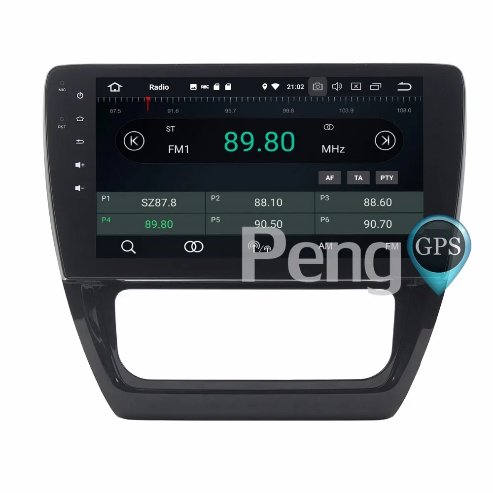 Excellent 4G+32G Octa Core 2 Din Stereo Android 8.0 Car Radio for VW Jetta Sagitar 2015-2017 SAGITAR 2012 -2014 GPS Navigation CD DVD 4