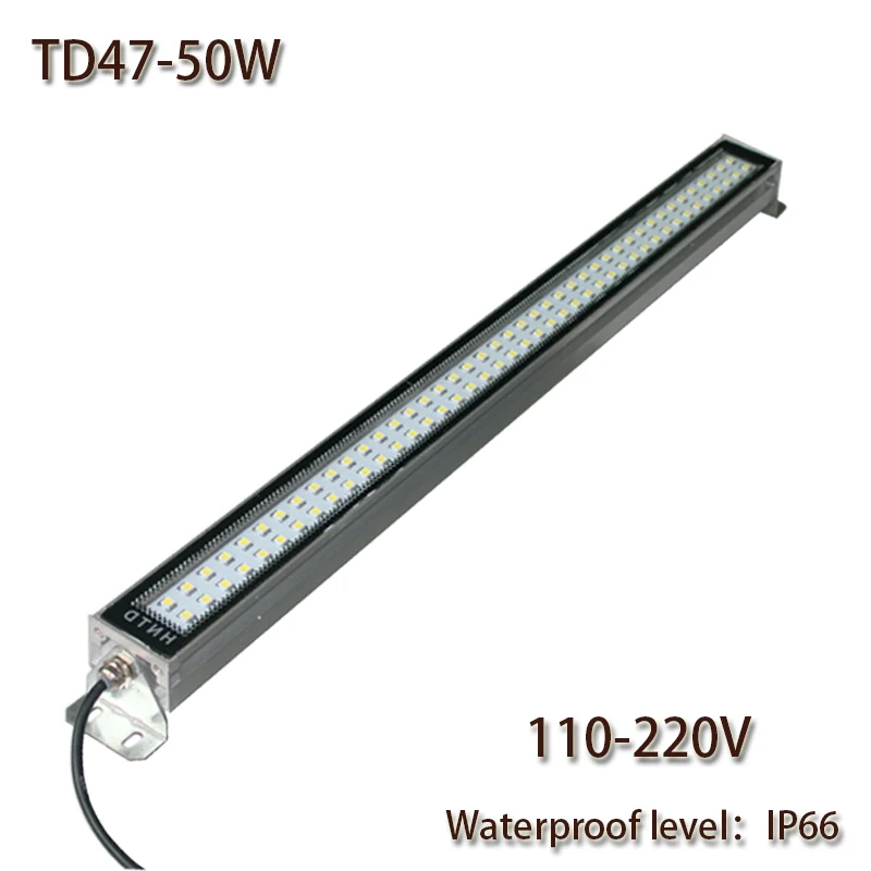 

HNTD 50W AC 110V-220V TD47 LED Metal work light CNC MachineWork Tools lighting Waterproof IP67 Led Panel Light Hot sale