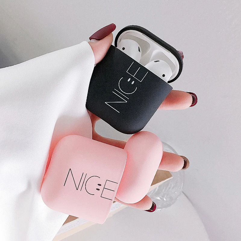 

Cute Silicone Case For Apple Airpods 1 2 Hard Shell Wireless Bluetooth Earphone Case Cover For Airpods Accesseries