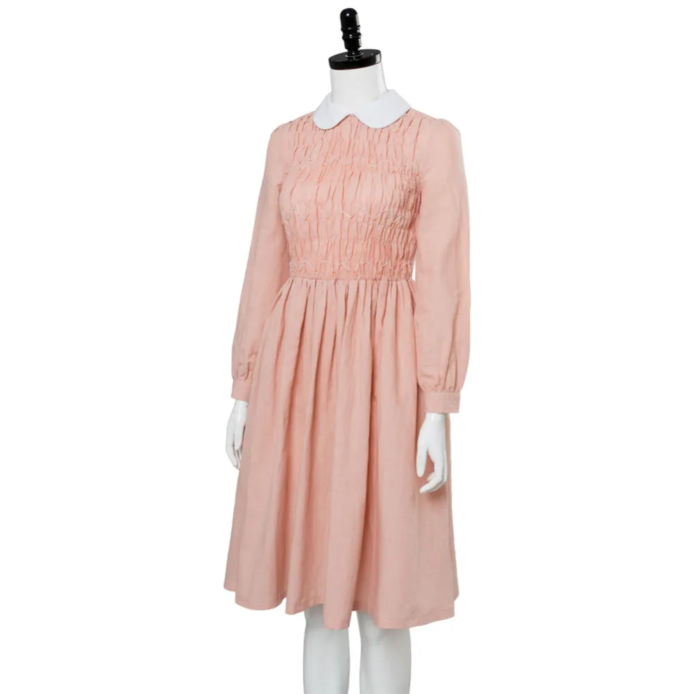 Необычный костюм для косплея Eleven Millie Bobby на заказ розовое платье|cosplay costume|pink cosplay