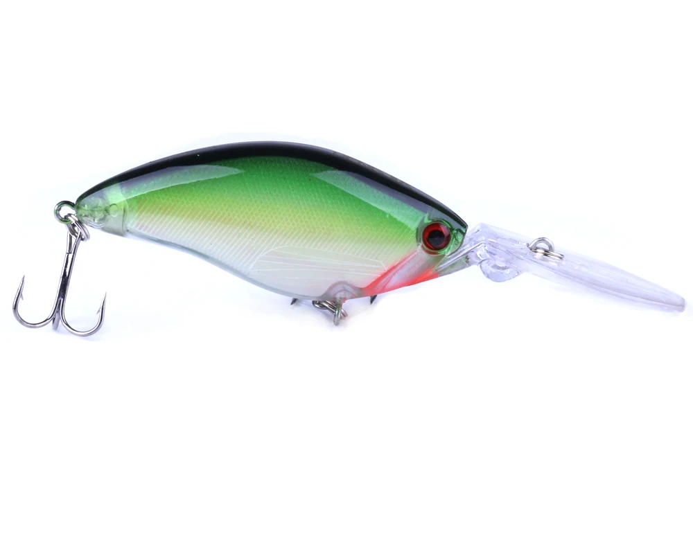 1Pcs CrankBait Fishing Lure 10cm 18g Swim Colorful Plastic Lifelike Artificial Bait Tackles hard floating | Спорт и развлечения