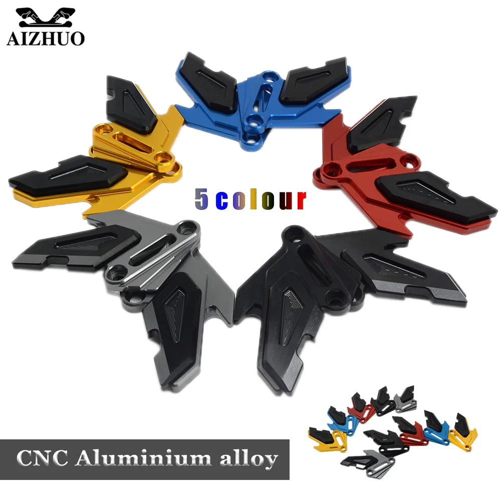 

CNC Aluminum Motorcycle Accessories Front Brake Disc Caliper Brakecaliper Guard Protector Cover For Kawasaki Z900 Z 900 2017