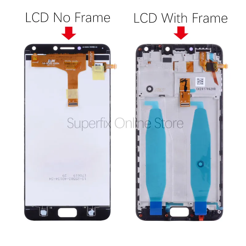 T PARTS оригинальный HD 720x1280 дисплей для ASUS Zenfone 4 Max ZC554KL ЖК сенсорный экран дигитайзер