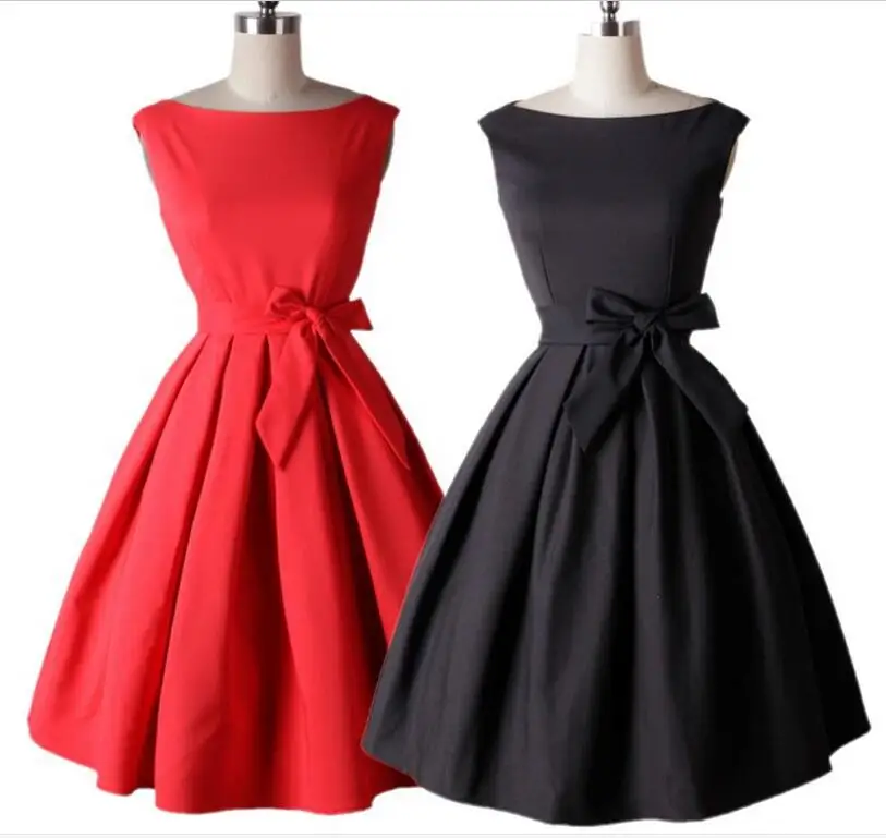 Kaured Elegant Women Black Strapless Classy Lace Dress Evening Dinner Party Retro Robes Summer Swing Dresses