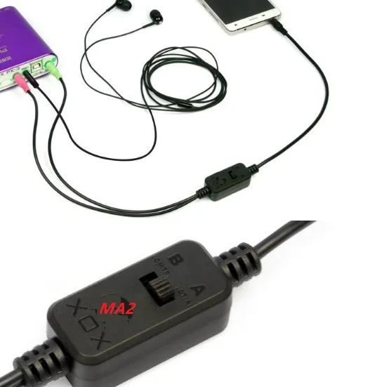 

MA2 mobile audio adapter K sing sound general converter sound card connection