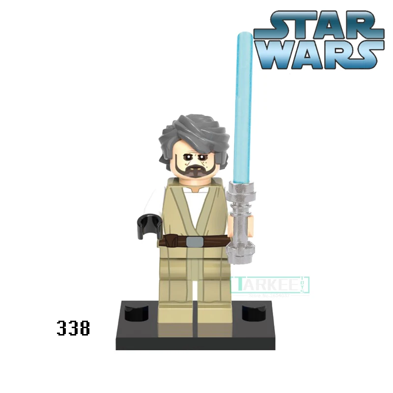 

Luke Skywalker Darth Vader Educational Blocks XH338 Star Wars Luke SuperHero Model Action Figures Bricks Kids DIY Toys Hobbies