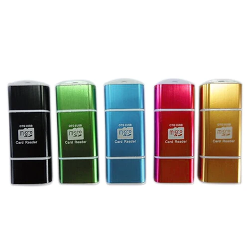 

2 In 1 Mini Micro USB SD SDXC SDHC TF OTG Card Reader Adapter for Samsung S3 S4