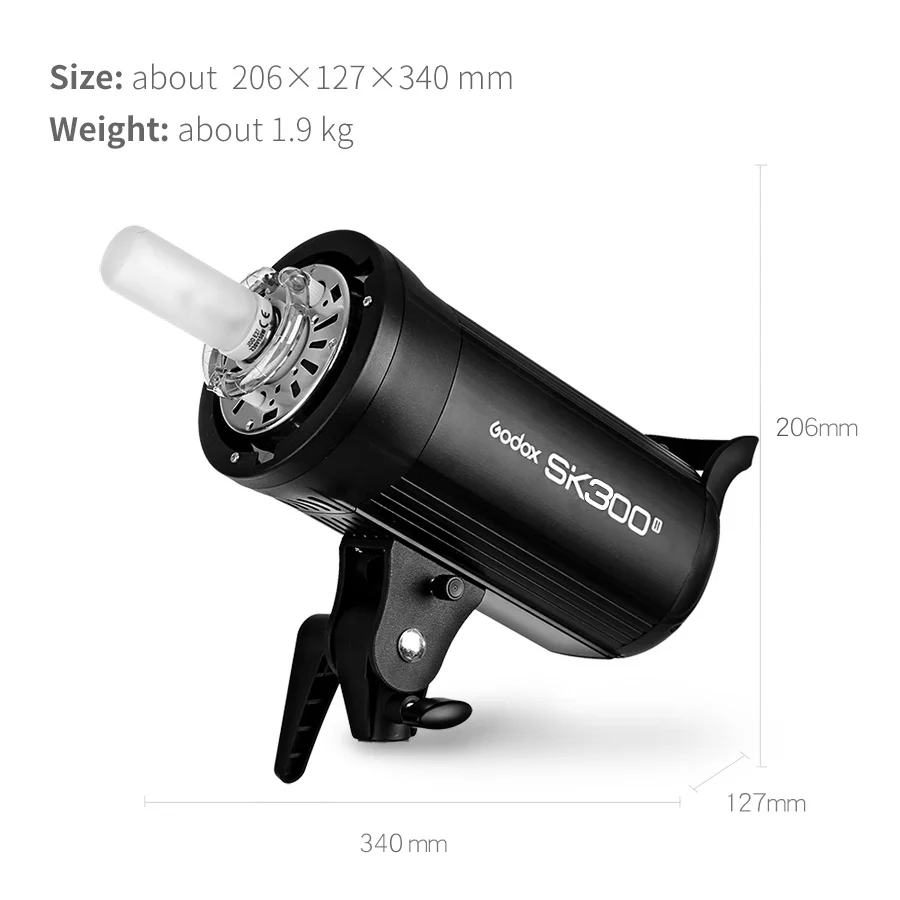 Godox SK SK300II SK300 II 110 В 220 5600K 300WS GN58 профессиональная студийная Стробоскопическая мини