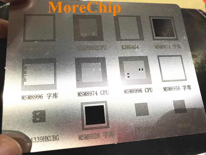 Для LG BGA трафарет MSM8996 MSM8992 MSM8974 CPU RAM PM8994 PMI8994 BCM4339HKUBG реболлинг IC шаблон прямого