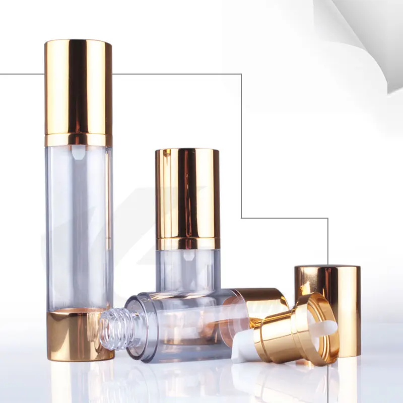 Download 50pcs 50 ml metal airless pump empty cosmetic bottles, 50g ...