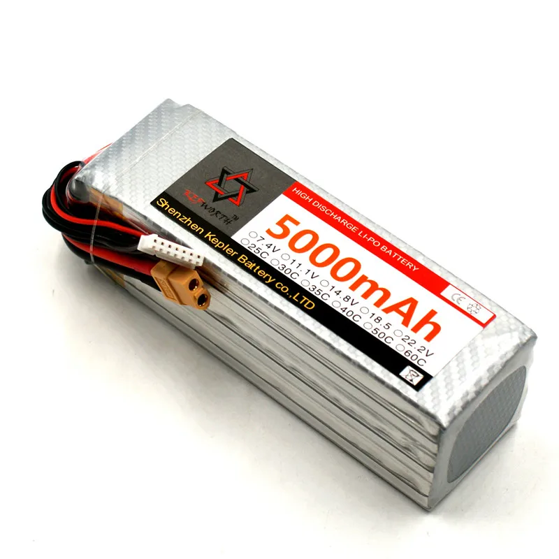 Bateria de Polímero de Íon de Lítio da Bateria para Carro Helicóptero do Tanque do Caminhão Lipo Barco Avião Drone 5s rc 18.5v 5000mah 4 5S RC Lipo 18.5v 5000mAh Bateria de