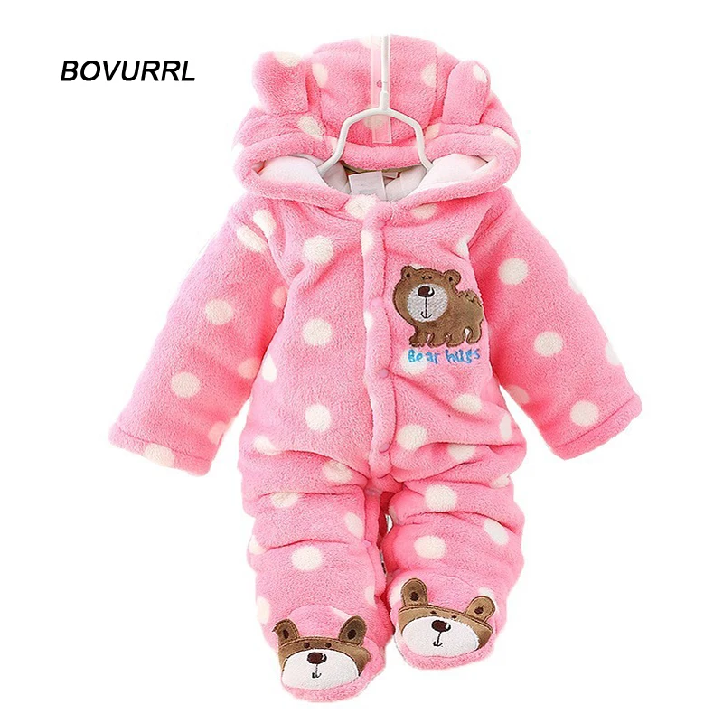 

BOVURRL Baby Rompers Winter Baby Boy Clothes Cotton Newborn Baby Clothes Baby Girl Clothing Sets Roupas Bebe Infant Jumpsuit