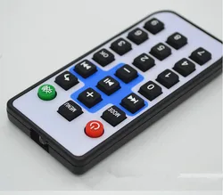 10pcs Infrared remote control/21 key mini equipment remote control/rubber remote control