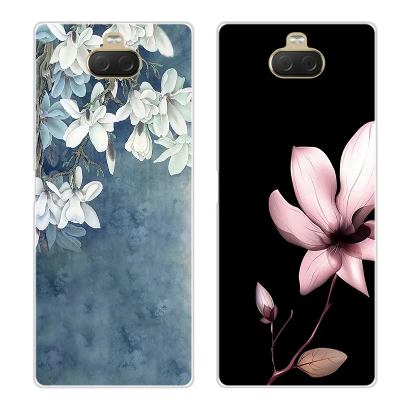

Colorful Painting Case for Sony Xperia 10 Plus Case Soft TPU Ultra Thin Back Cover Phone Case For Sony Xperia L2 L3 coque #S1