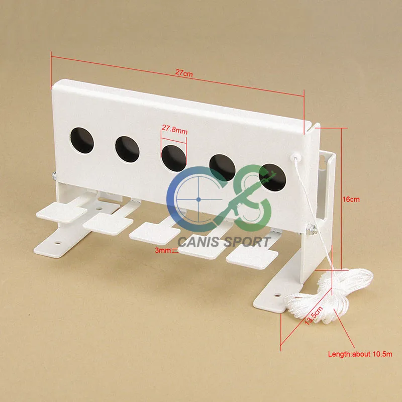 Bull's-Eye Target Shooting Target 27x13,5x16 см Iron Target для спорта на открытом воздухе gs36-0008