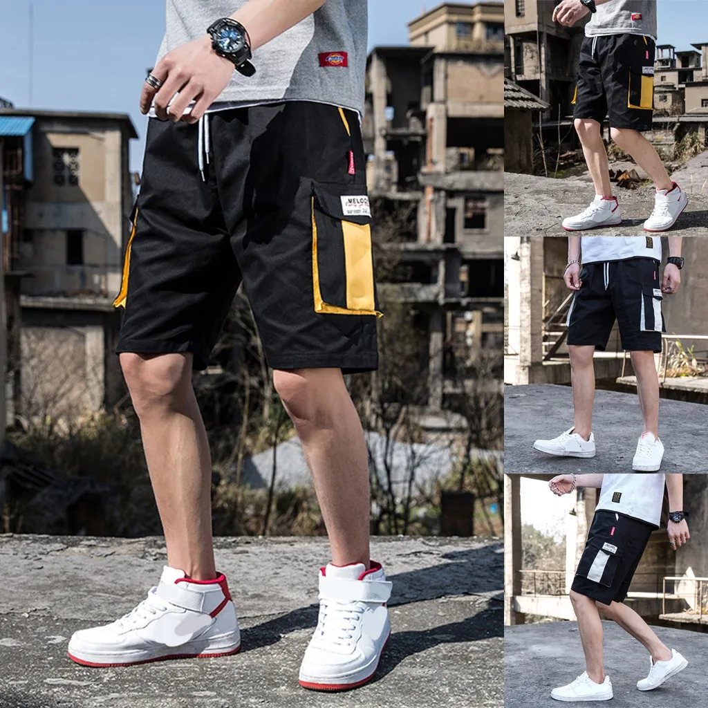 Шорты мужские летние новые стильные модные фитинги шорты Модная удобная одежда Spodenki Pantalones Cortos шорты мужские
