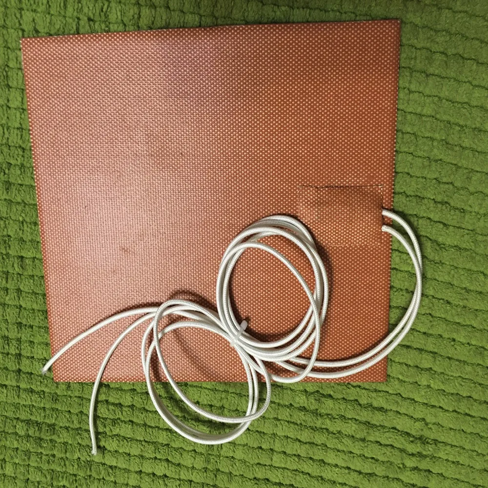 150X100mm,150W 240V, Universal Flexible Silicone Heater Pad Plate Engine Oil Pan Heater, Engine