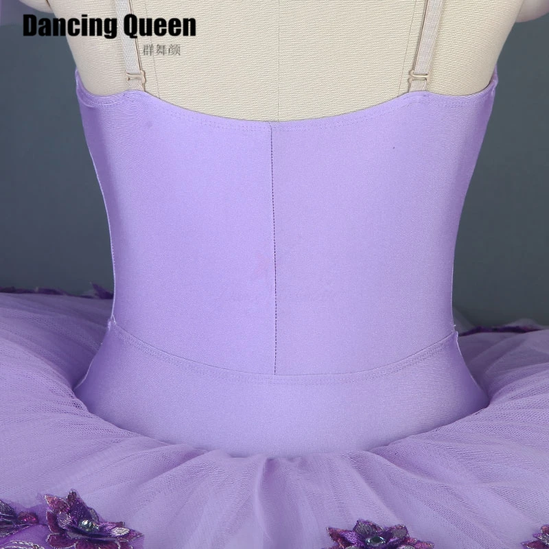 Новинка! Bll0083 фиолетовый балетная пачка для женщин девочек балетные платья для балерины блинная плоская пачка профессиональные Балетные костюмы