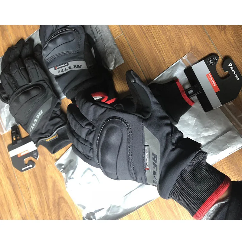 Winter Professional Windproof REVIT CRATER WSP Leather Motorcycle Gloves REV'IT! GORE WINDSTOPPER Motorbike Cycling Glove PWR Winter Professional Windproof REVIT CRATER WSP Leather Motorcycle Gloves REV'IT! GORE WINDSTOPPER Motorbike Cycling Glove PWR