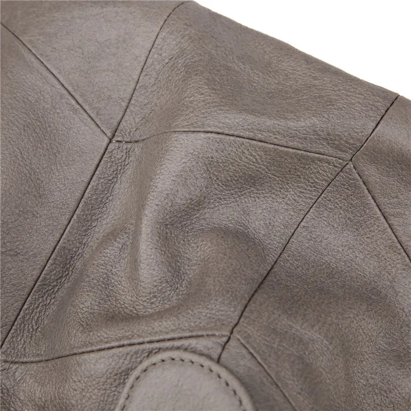 MJ Women Genuine Leather Bag Female Real Cow Leather Handbag Small Tote Bags Ladies Shoulder Handbag Messenger Bag for Women (6)