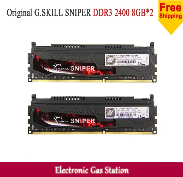 Original G.SKILL SNIPER Desktop Game Memory 8GB*2 16GB RAM