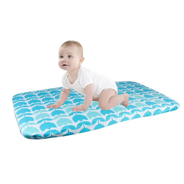 Baby Bed Sheets 100 Cotton Waterproof Bed Reusable Nappy Sheet Mat