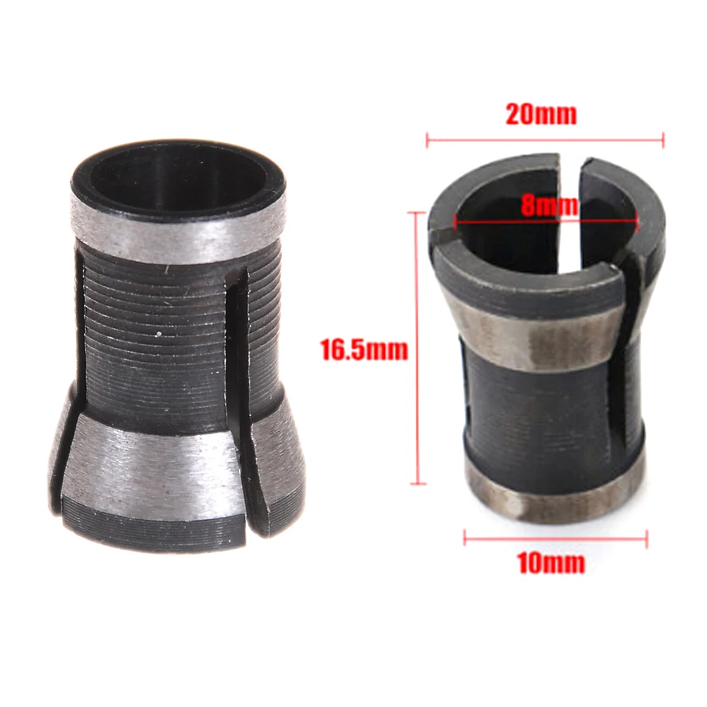 

1x Engraving Trimming machine collet chuck 8mm Alloy Trimming Collet Chuck Engraving Machine For Bakelite Milling