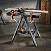 Table à scie pliante pour menuiserie, avec pinces rapides, chevilles de retenue, Console de menuiserie, portables, bancs pour menuiserie, lx051 ► Photo 1/6