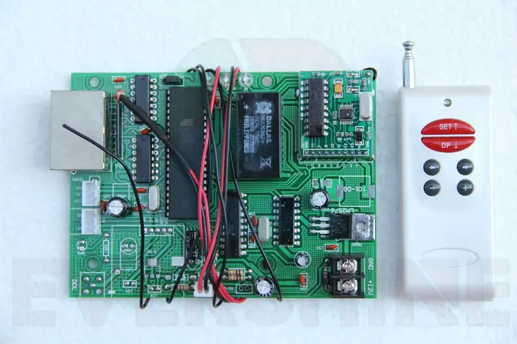 DS12C887-led digital number module control card(12)