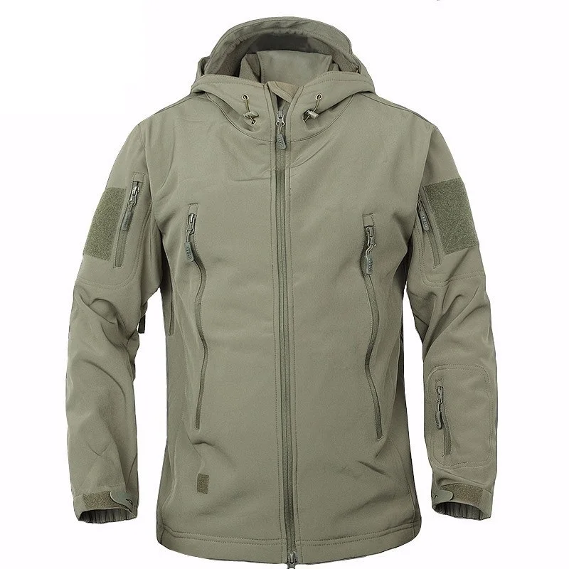 

Men autumn winter jacket coat soft shell shark skin clothes waterproof military clothing camouflage jacket