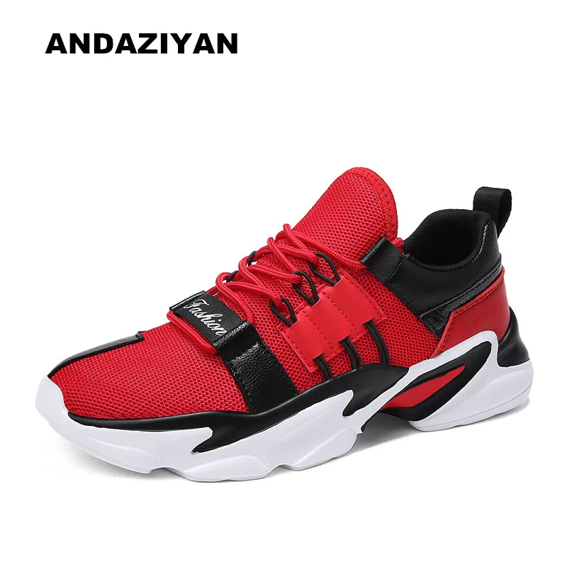

Spring 2019 new breathable casual mesh shoes wild men shoes