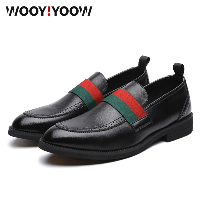 WOOY! YOOW/Мужская обувь из натуральной кожи Высококачественная деловая