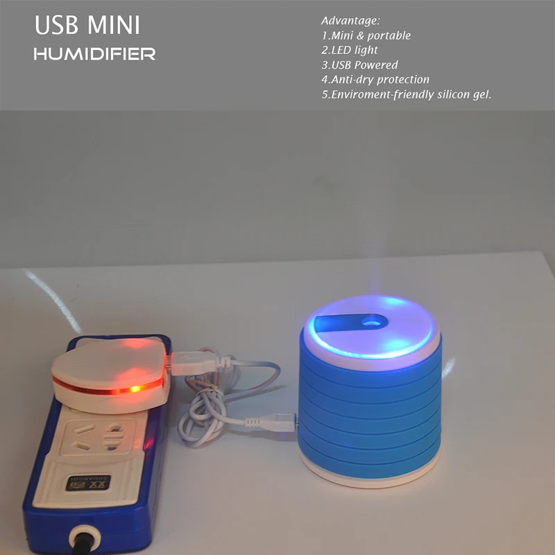 100ml Usb Mini Air Conditioner Humidifier Charging Portable 100ml Usb Mini Air Conditioner Humidifier Charging Portable Mist Diffuser For Office Home Free Shipping Bs012 In Humidifiers From Liances On