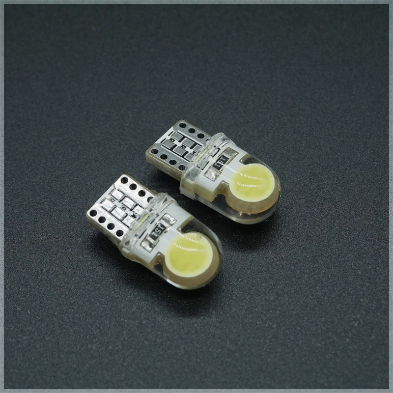 JALAMP 6 шт. Авто T10 Led 12В 194 W5W LED 168 COB кремнезема с поворотным боковым номерным знаком