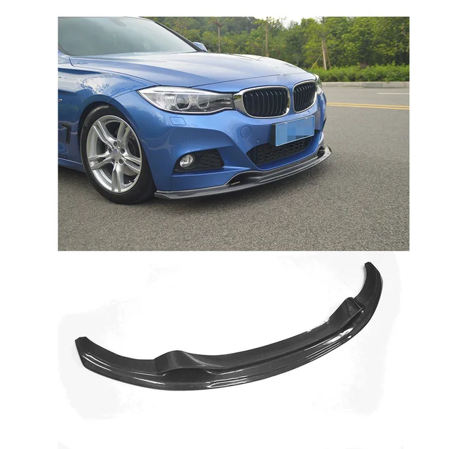 Carbon Fiber Front Bumper Lip Spoiler Chin for BMW 3 series GT F34 M ...