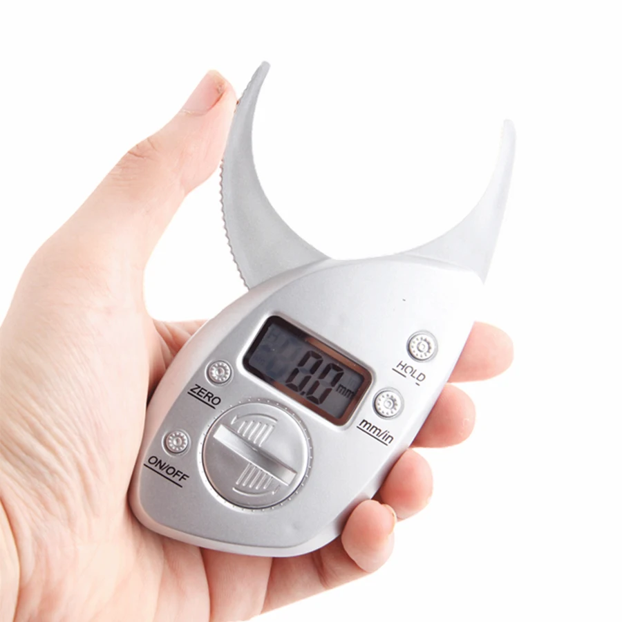 Body Fat Caliper clamp Electronic Digital Body Fat Analyzer Fitness Slim Keep Health Tester Body