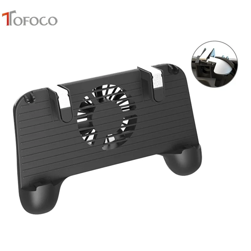  Mobile Game Controller Cooling Pubg Controller Gamepad Pubg Mobile Trigger L1R1 Shooter Joystick Ho
