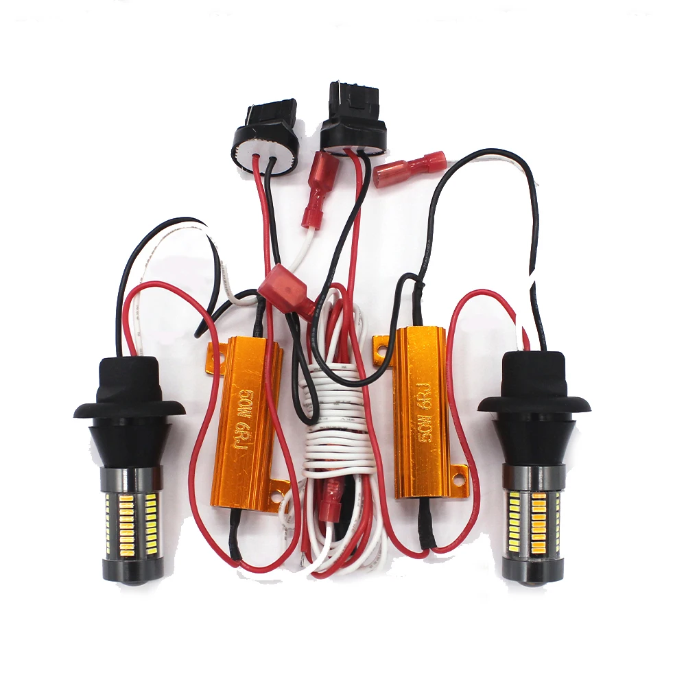 66 leds Daytime Running Light+Turn Signal light (7)